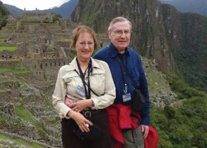Beverly W. Aisenbrey and her husband, Stuart, shown on vacation, chose to include the AACR in their wills.
