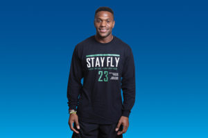 Philadelphia Eagles player Rodney McLeod continues to work off the field as an AACR Foundation ambassador. This fall he kicked off his Race to $23K for Cancer Research fundraising campaign.